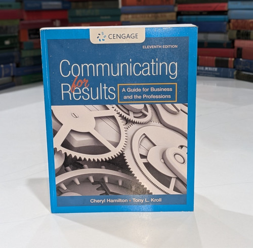 Communicating for results - communicating,